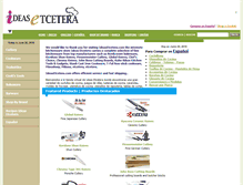 Tablet Screenshot of ideasetcetera.com